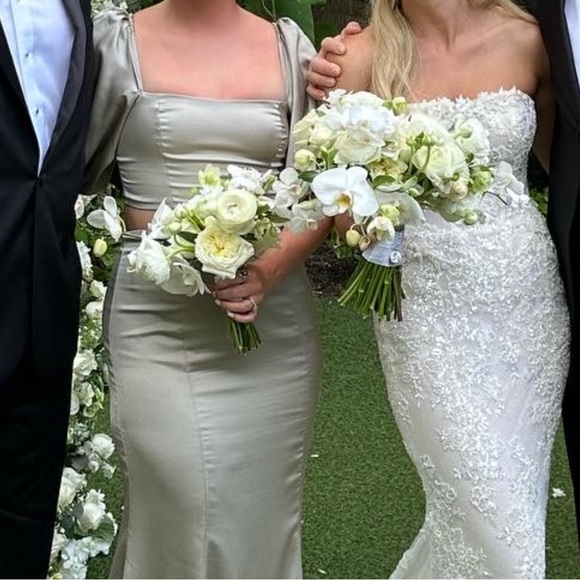 Sage Green Bridesmaid Two-Piece Set - Picture 10 of 10